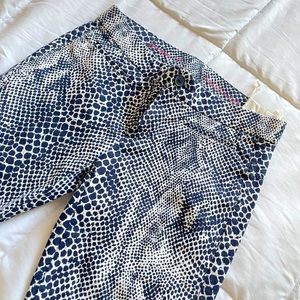GAP snake print pants